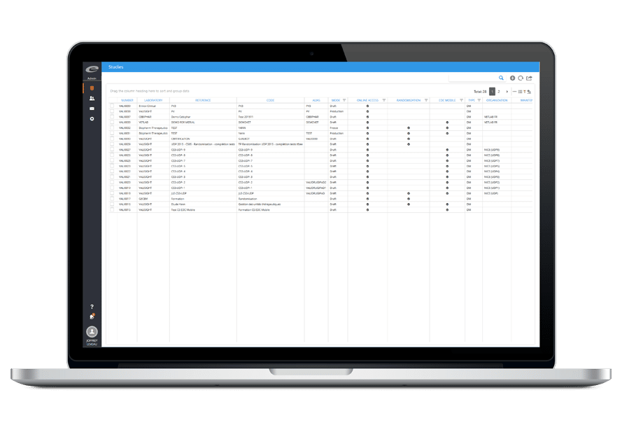 screenshot of Ennov EDC